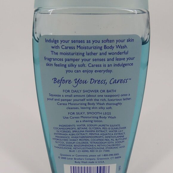 Caress Waterfresh Breeze Moisturizing Body Wash 12 Oz 2000 UPC 011111770928 NEW - Picture 6 of 9